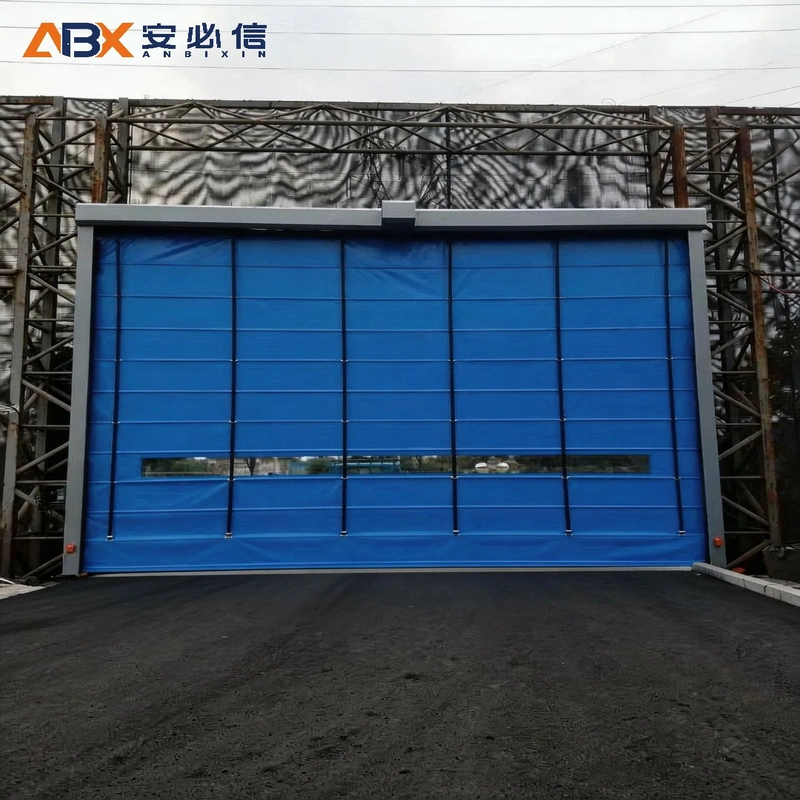 沧州市软帘堆积门